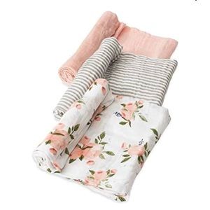 Little Unicorn Bundle of Swaddle Blankets-Great condition!